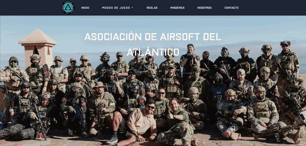 Vista previa del proyecto Airsoft Atlántico