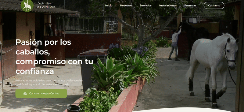Vista previa del proyecto Centro Hipico La Cordillera